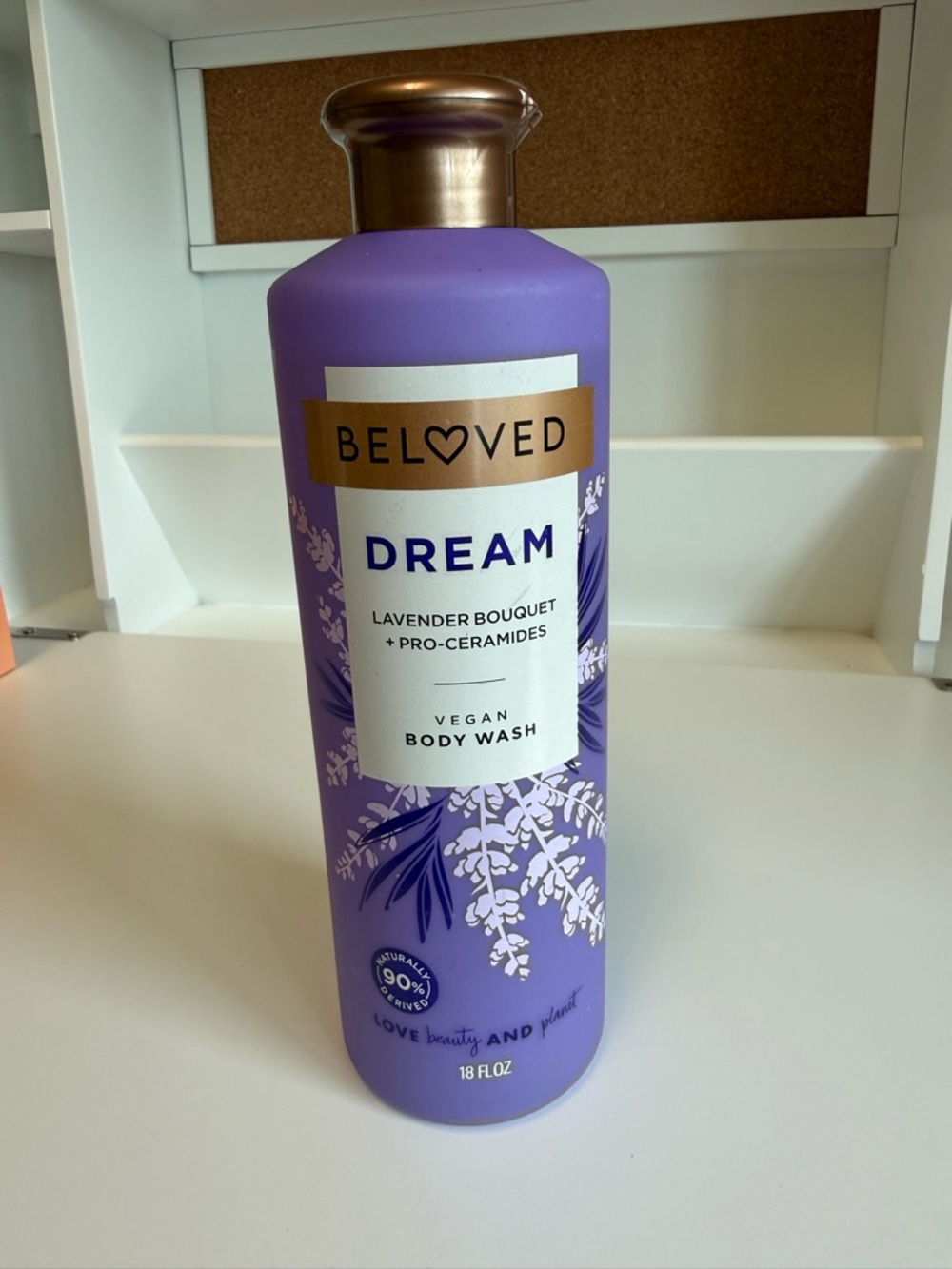 Beloved Dream Lavender Bouquet & Pro-Ceramides Vegan Body Wash- NEW, Full Size